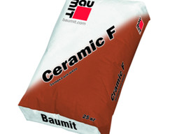 Затирка для швов Baumit Ceramic F светло-серая, 25 кг