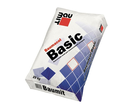 Плиточный клей Baumit Baumacol Basic, 25 кг 