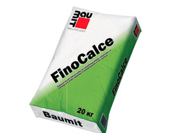 Известково-цементная шпаклевка Baumit FinoCalce, 20 кг
