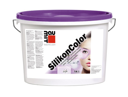 Фасадная силиконовая краска Baumit SilikonColor, цветовая группа 1 