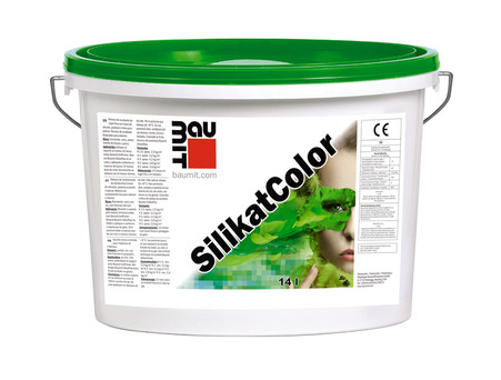Фасадная силикатная краска Baumit SilikatColor, цветовая группа 1 