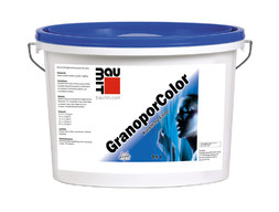 Фасадная акриловая краска Baumit GranoporColor, цветовая группа 1